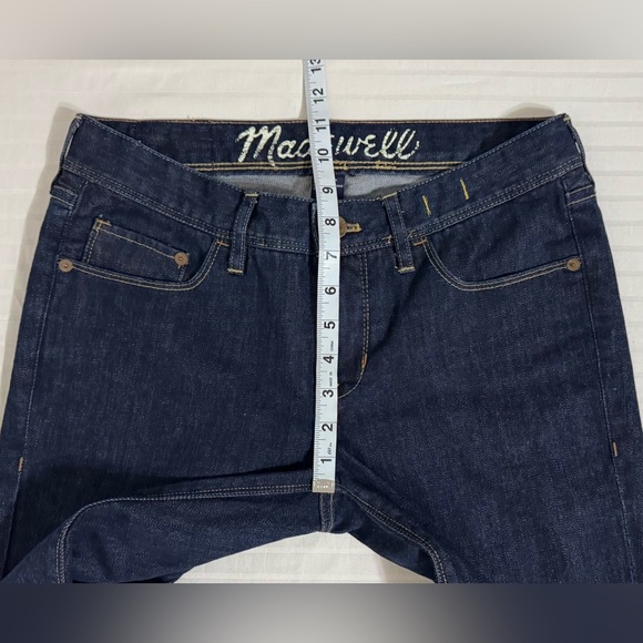Madewell Bootcut Jeans Bootlegger Dark Wash Blue Denim Women’s 29x31.5 - Picture 10 of 15